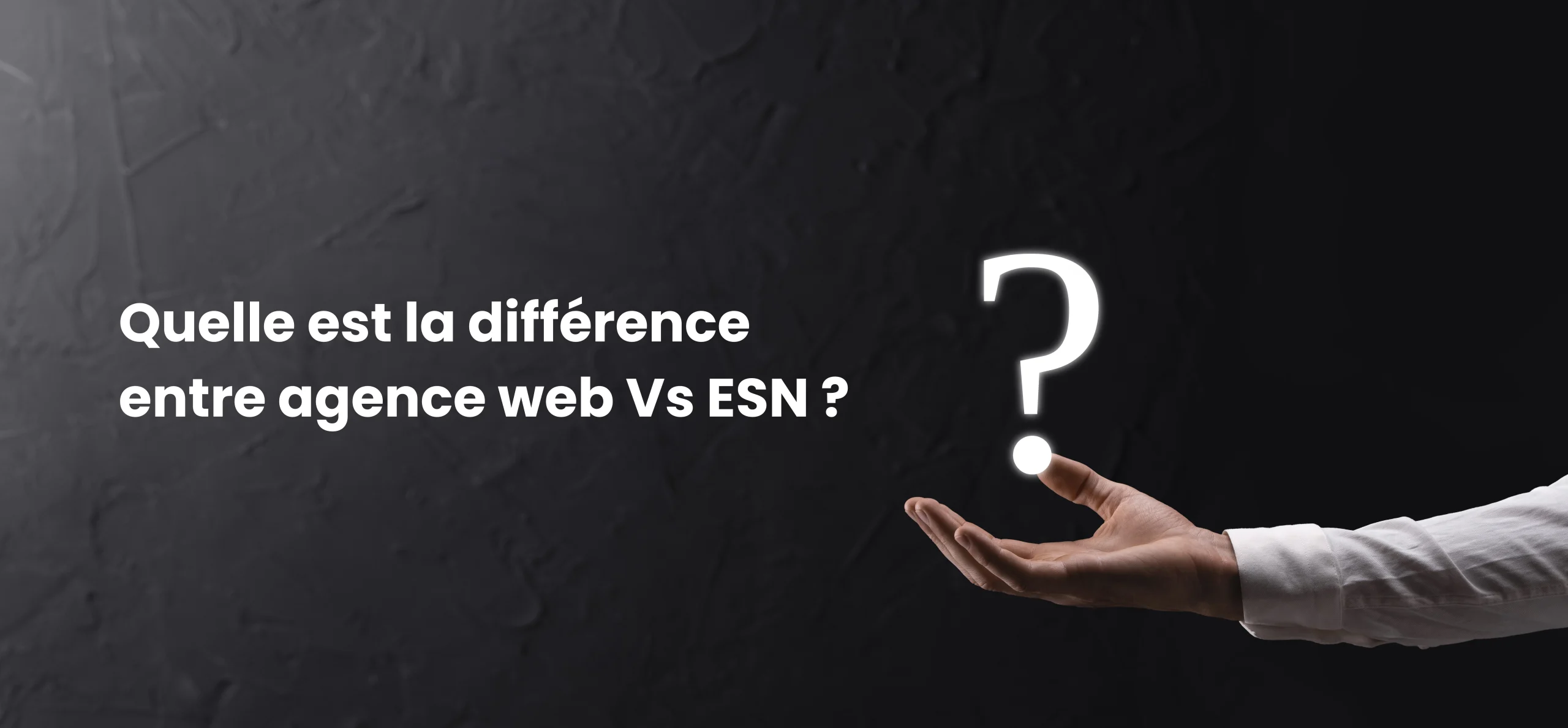 Quelle est la différence entre agence web Vs ESN ?